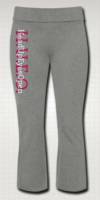 Yoga Pants Gray/Pink_image